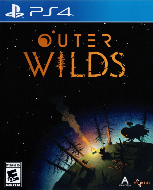 Outer Wilds box art for Playstation 4